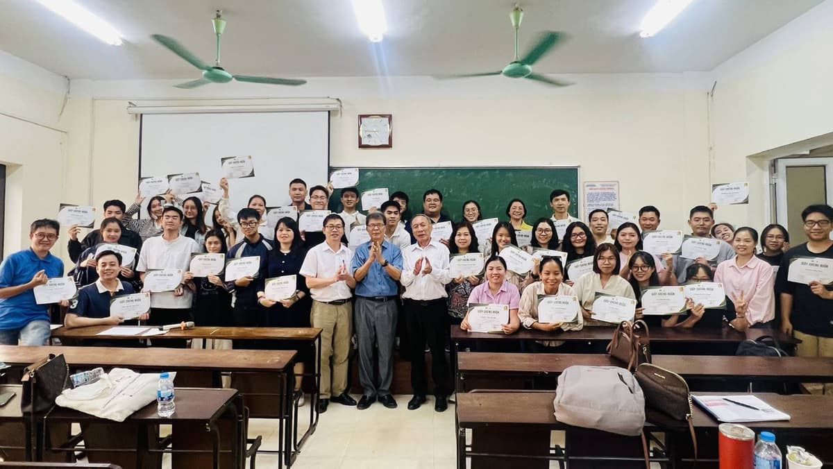 Tập huấn kỹ thuật và phương pháp kiểm kê khí nhà kính: Nâng cao năng lực giảm phát thải