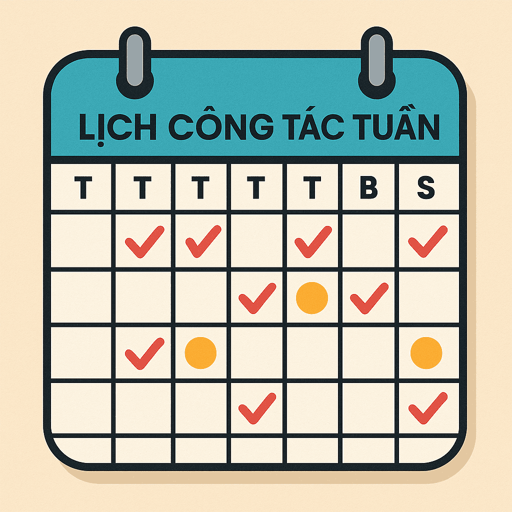 Lịch công tác