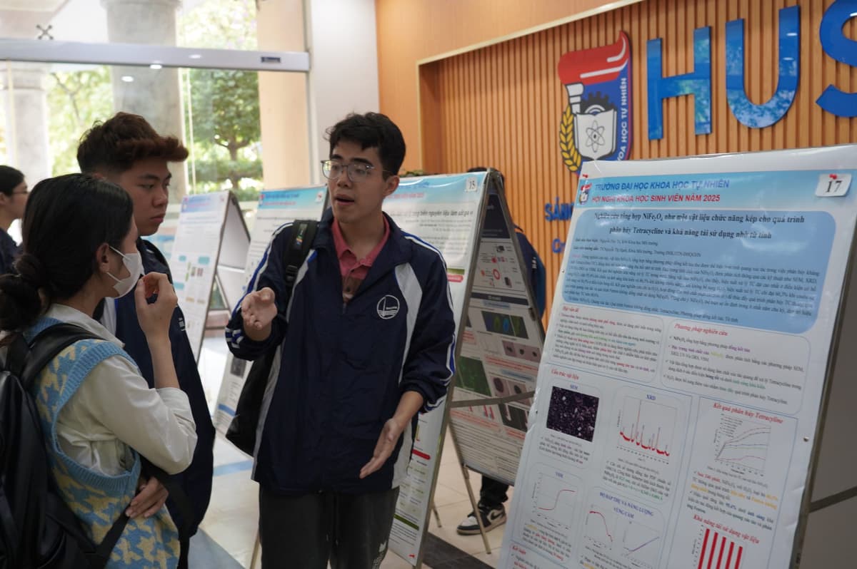 Chương trình HNKHSV trường ĐHKHTN 2025 - tiểu ban khoa học và công nghệ môi trường thực phẩm và an t